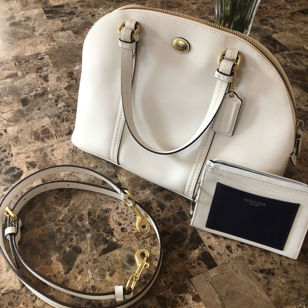 Coach factory purse (satchel). Brand new.